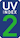 uv 2.0index rounded